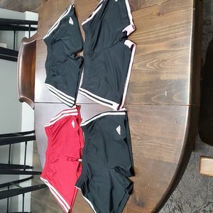 Lot of 4ea. Adidas Aeroready Women's Size Medium Shorts